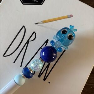 Disney Doorables: Frozen: Olaf handmade beaded pen
